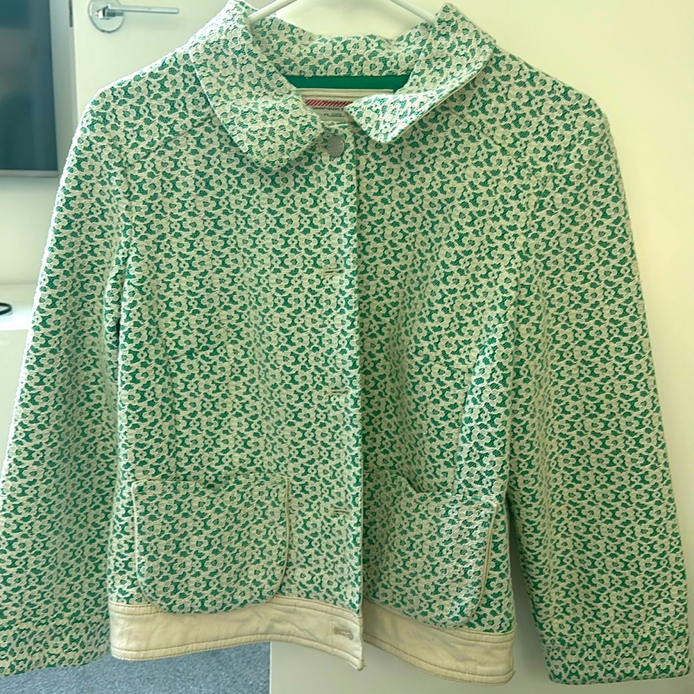 Light green Anthropologie jacket